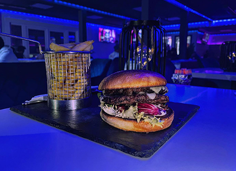 Urban Lounge Glasgow burger
